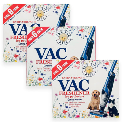 Hoover Air Freshener Disc SPRING SUMMER Meadow Vacuum Cleaner Pet Lovers Scented