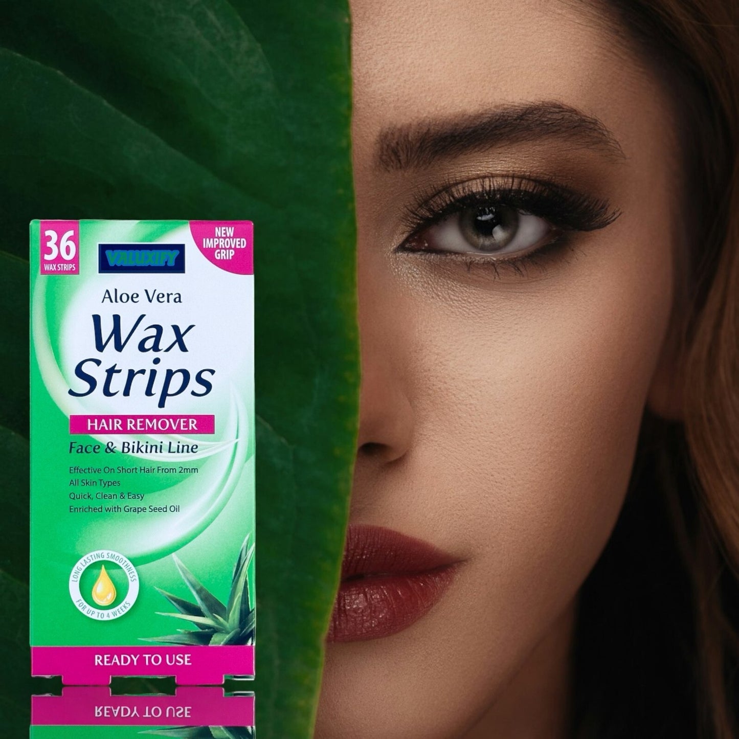 Face Bikini Wax Strips Hair Remover Face & Bikini Line Beauty Formulas