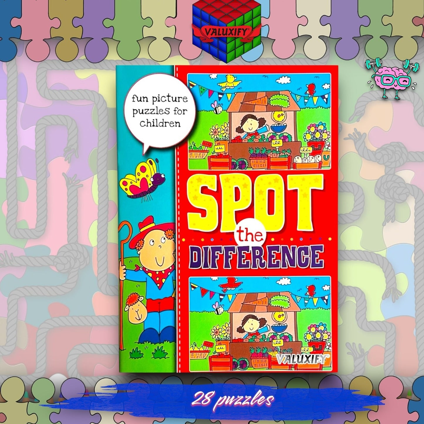 Kids Children Puzzle Activity Book Learning Book Girl Boys Word Search | Maze