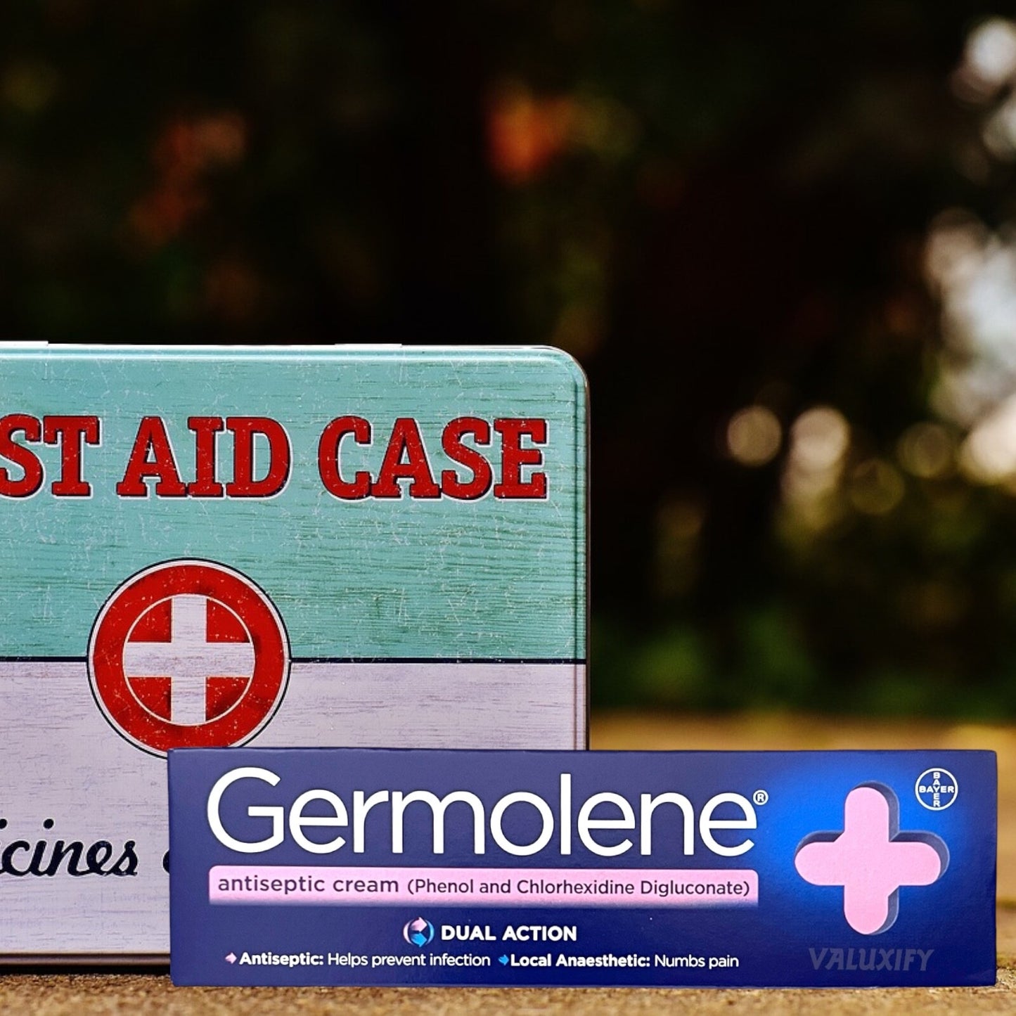 Germolene Antiseptic Cream Dual Action with Local Anaesthetic Numbs Pain 30g