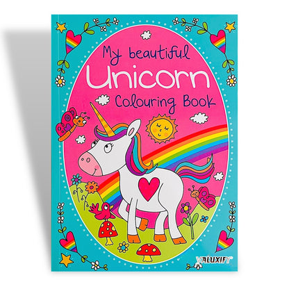 2 | Unicorn Mermaid | Colouring Books | for Girls Kids Children Activity