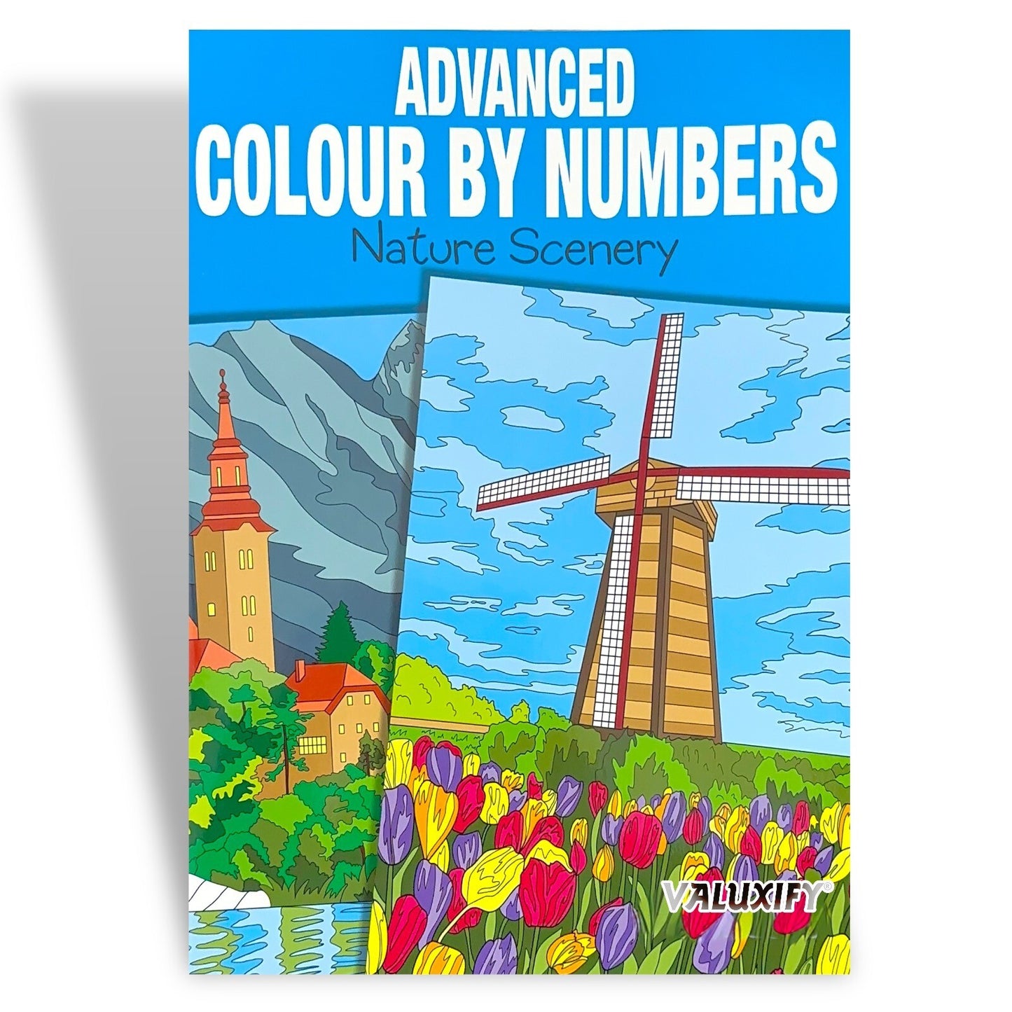 Adult & Teen Advanced Colouring Books – Stress Relief Art Therapy Patterns