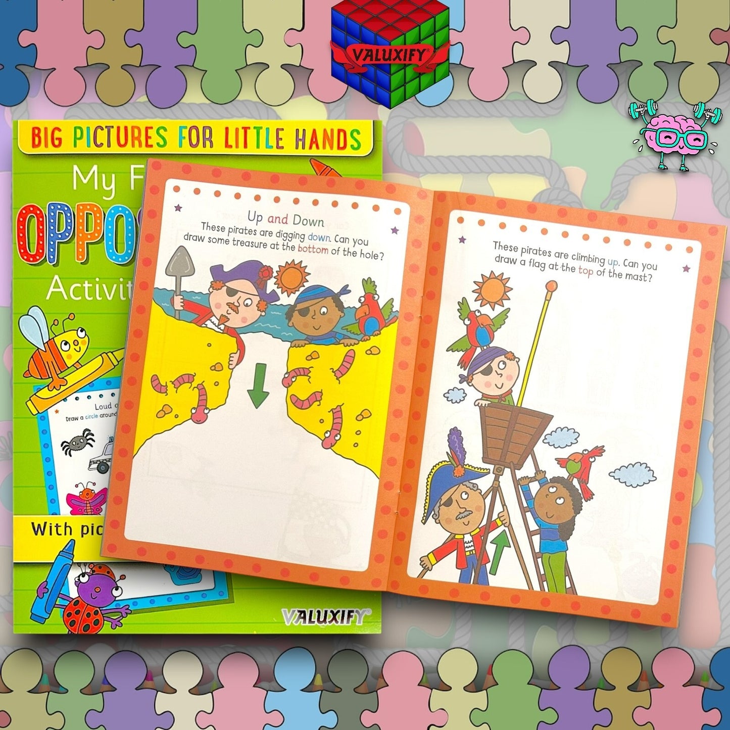 3 | My FIRST LEARNING BOOKS | WORDS | OPPOSITES | ANIMALS FUN LEARNING KIDS BOOK