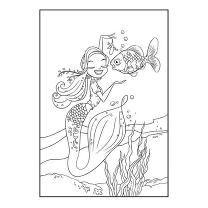 Kids Colouring Book | My Magical Mermaid | Colour Books Kid A4 |40 Pages