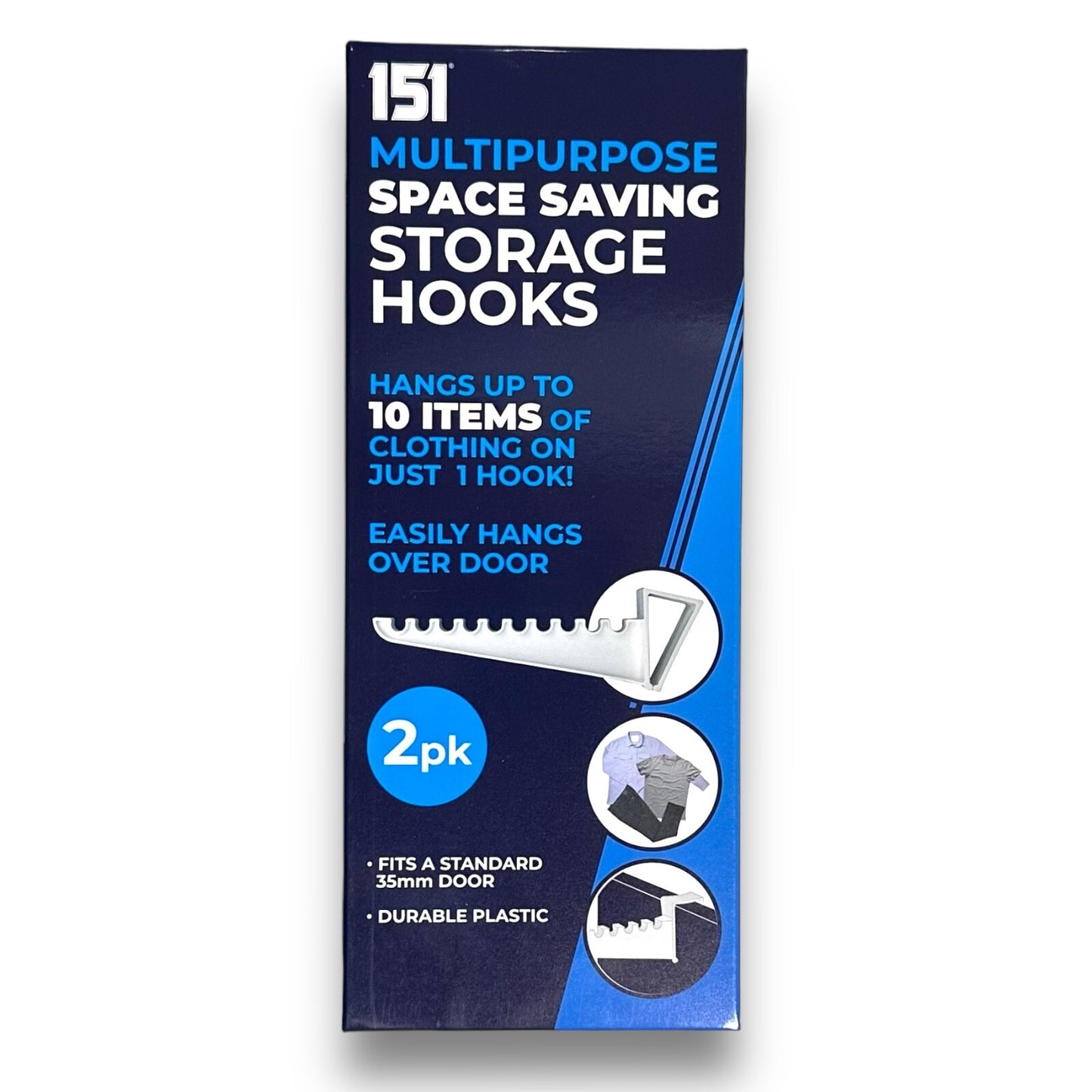 OVER DOOR IRONING Hooks Hanger 2pk