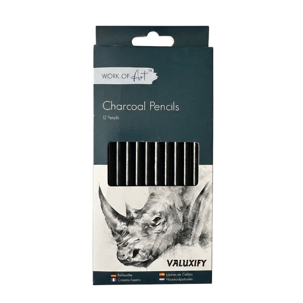 Sketching Pencils 12 Pack 6B-6H 2B 2H-8B  Charcoal Pencils Artist Set Art Craft