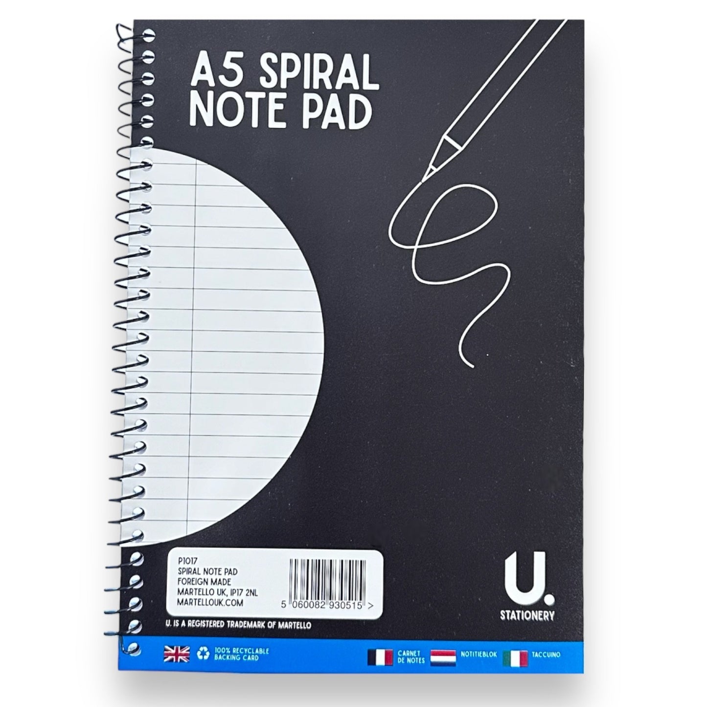 3 | A5 Spiral Notebook Soft Cover