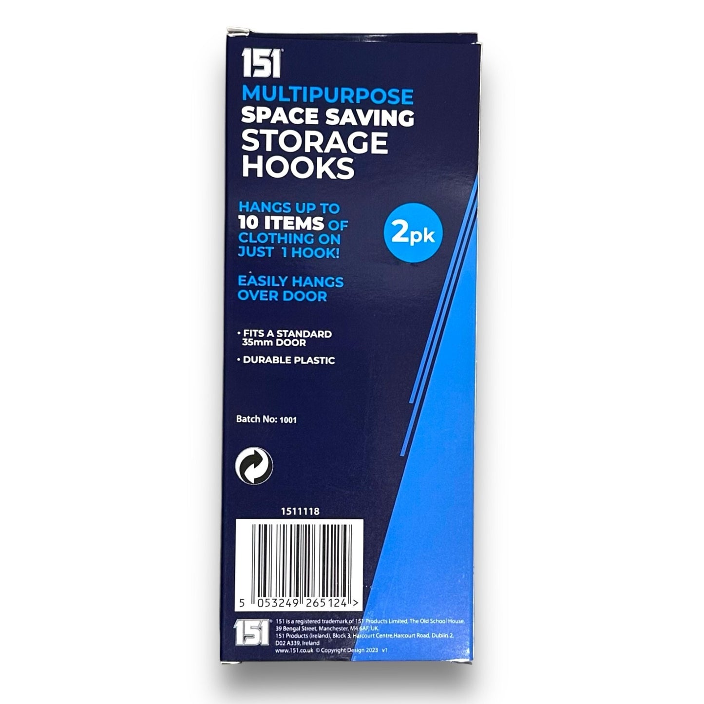 OVER DOOR IRONING Hooks Hanger 2pk