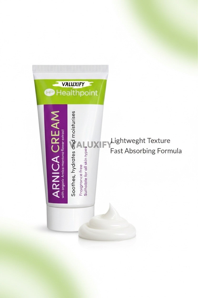 Healthpoint Arnica Cream 50ml Organic Arnica Montana Extract Fragrance Free