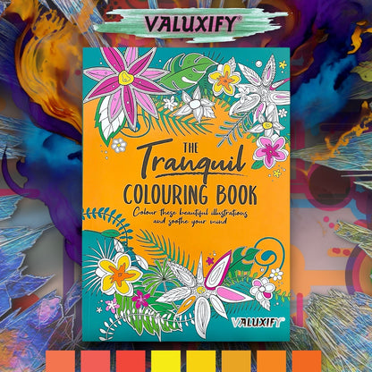 Adult & Teen Advanced Colouring Books – Stress Relief Art Therapy Patterns