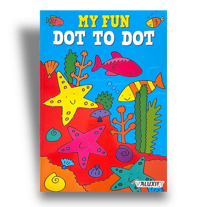 Dot To Dot Colouring Books
