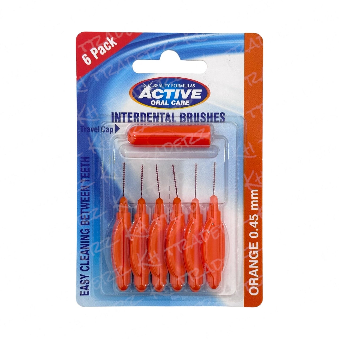 Interdental Dental Brushes Teeth Tooth Oral Care Clean Brush Blue & Orange