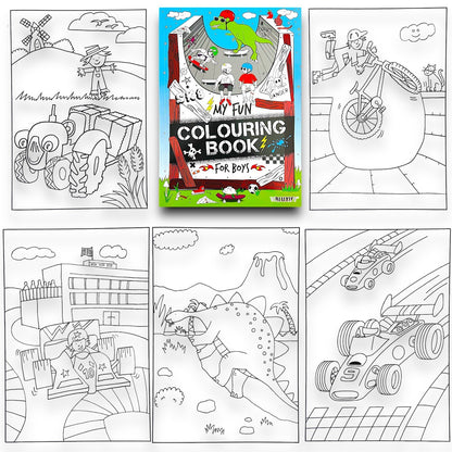 Kids Girls Boys Coloring Books  Activity Book My Fun Boys Girls Colouring Books