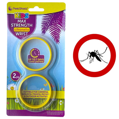 4 | Insect Repellent wrist band For Kids Mosquito Repellent Camping Fishing