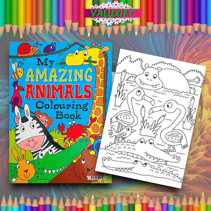 2 | Children's Kids Colouring Books | My Perfect Pets | Animals | White Paper