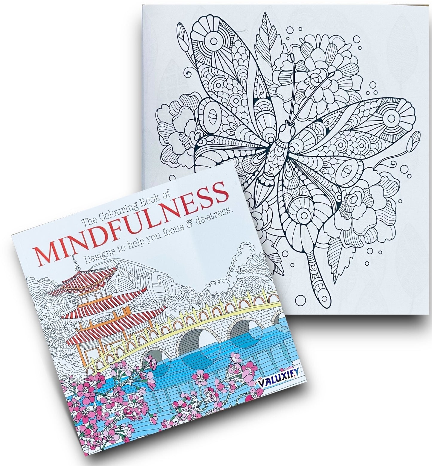 2 | Advanced Adult Colouring Book Anti Stress Relaxing Colour Therapy Mind Relax