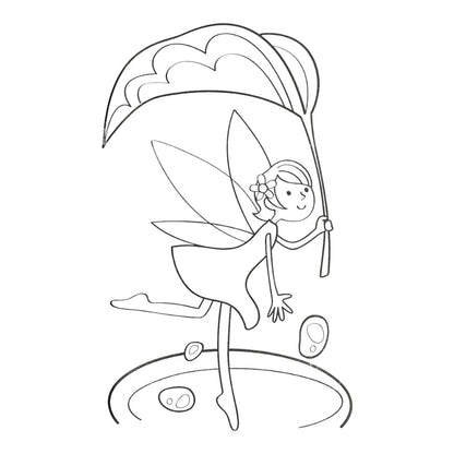 Kids Colouring Book Enchanted Garden Children Fun Activity Book Art Craft A4