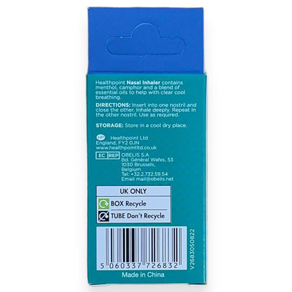 Nasal Inhaler Nasal Stick Relief From Catarrh Blocked Nose Sinuses Congestion 6