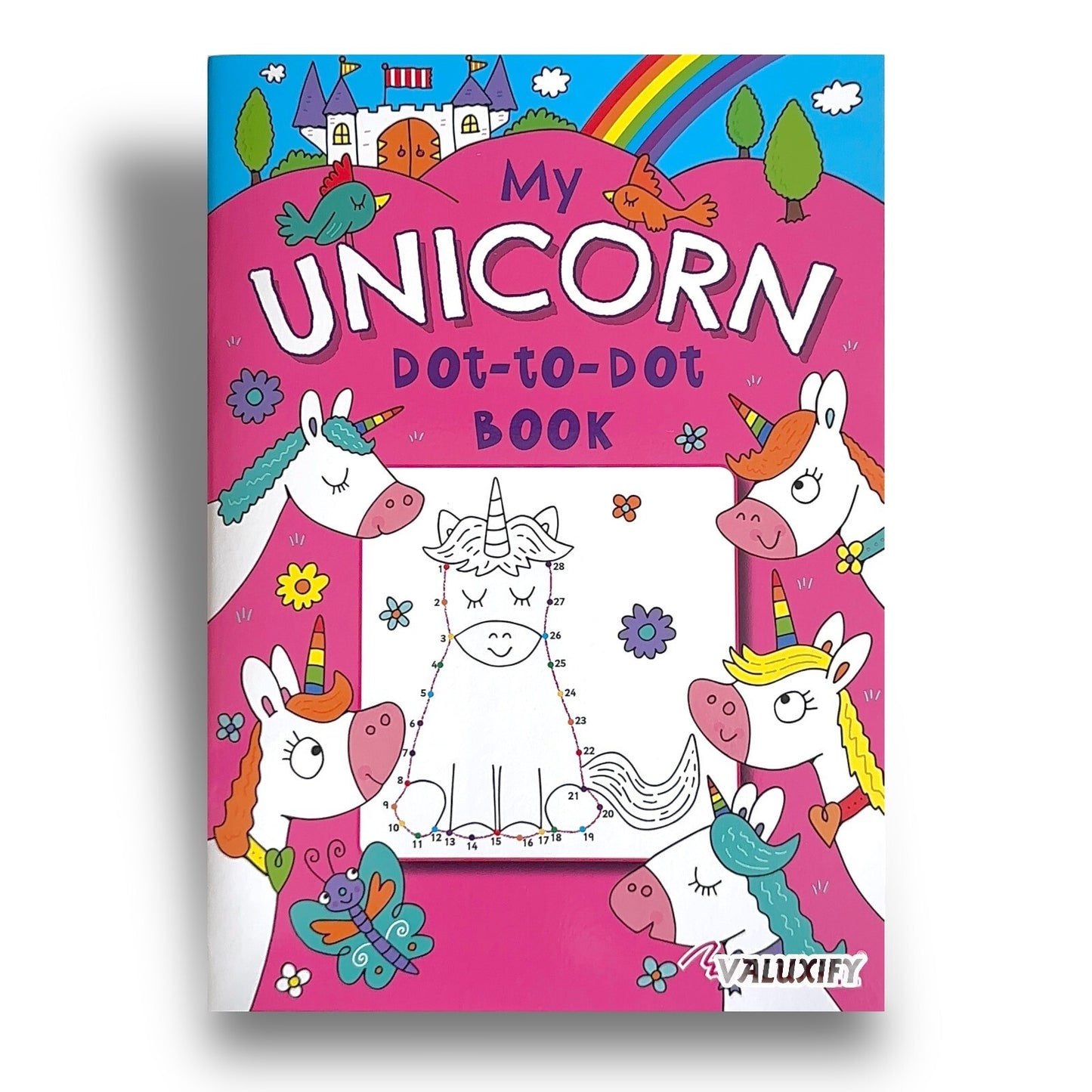 Dot To Dot Colouring Books