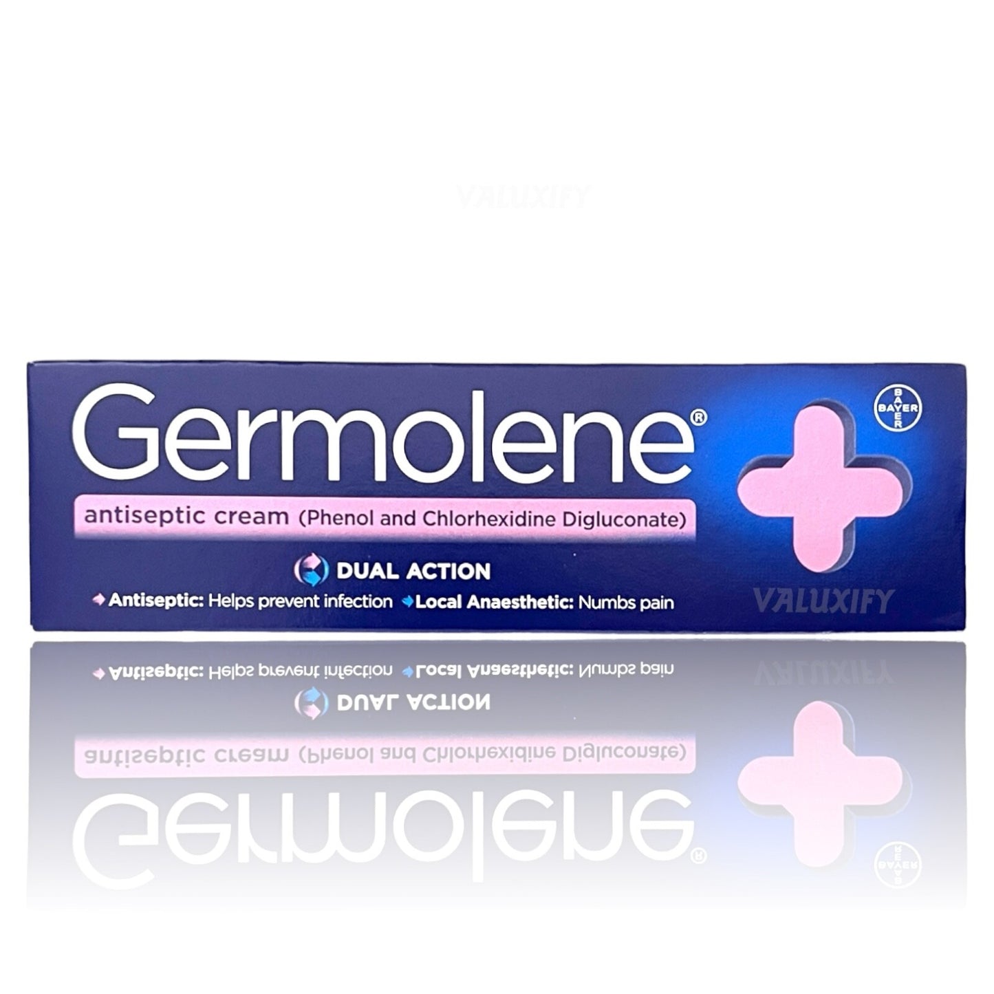 Germolene Antiseptic Cream Dual Action with Local Anaesthetic Numbs Pain 30g