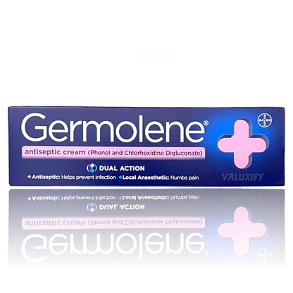 Germolene Antiseptic Cream Dual Action with Local Anaesthetic Numbs Pain 30g