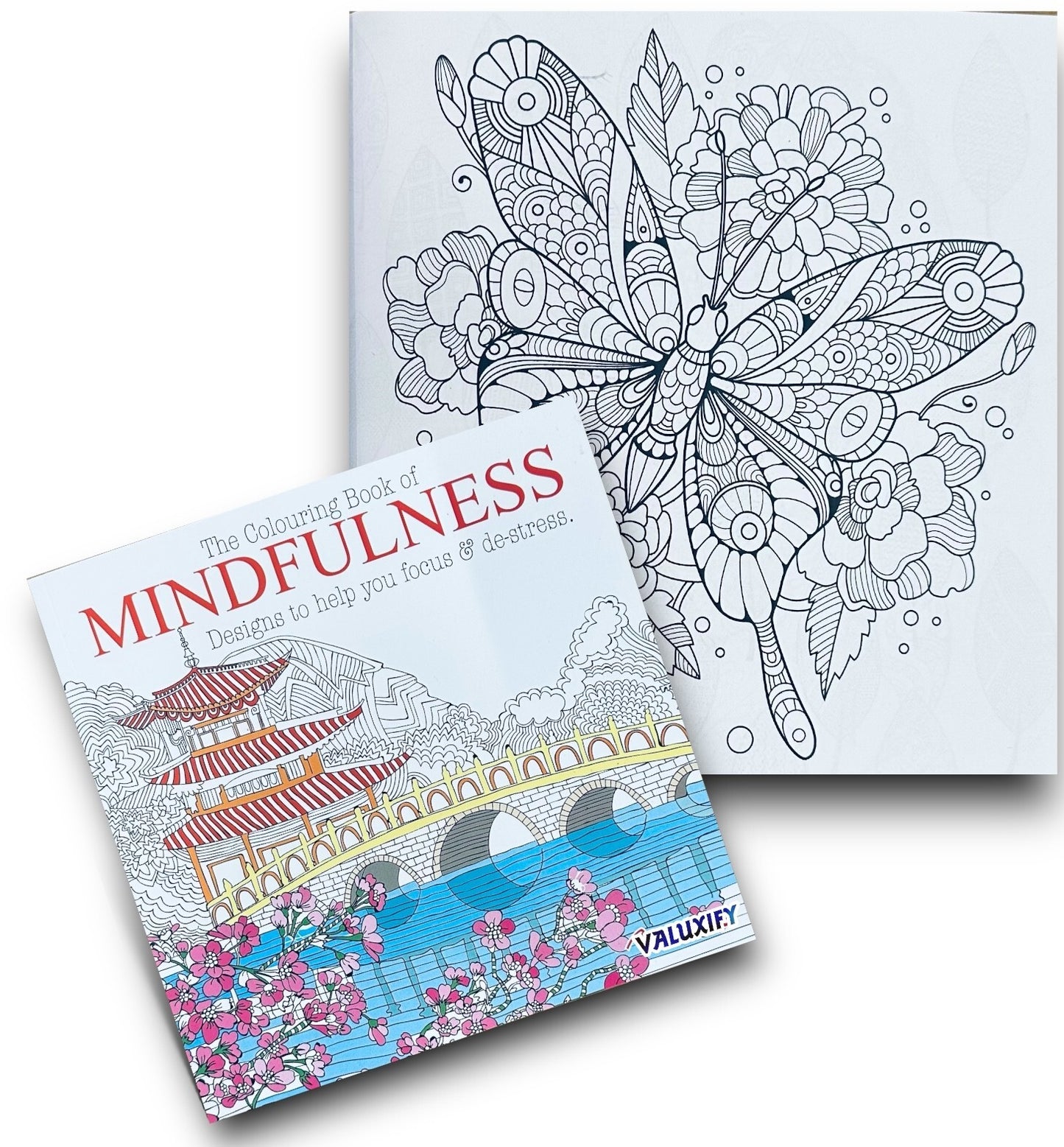 Adult & Teen Advanced Colouring Books – Stress Relief Art Therapy Patterns