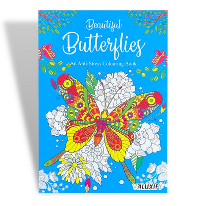 Adult & Teen Advanced Colouring Books – Stress Relief Art Therapy Patterns