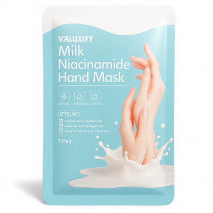 3x Milk Niacinamide Hand Mask Gloves