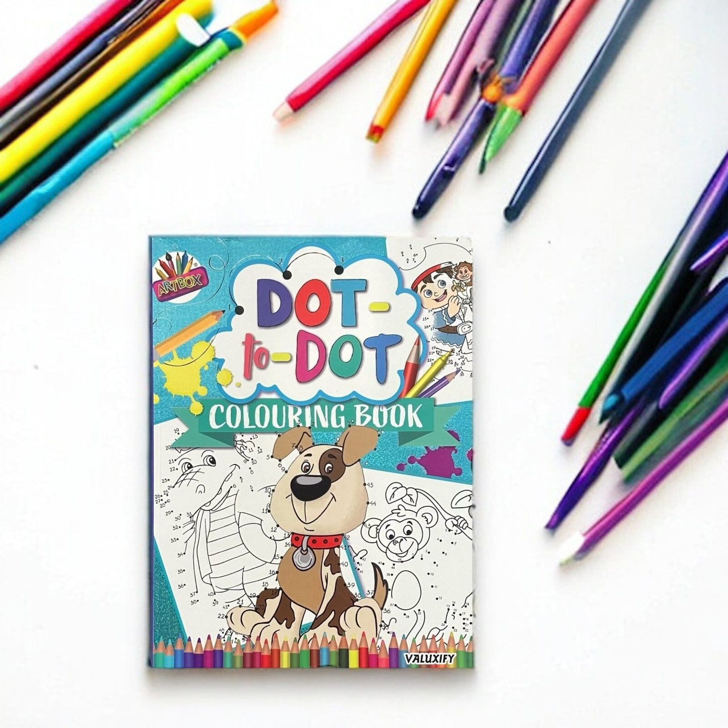 2 | Kids Children | Dot To Dot | Activity Books Puzzle Book Develop Counting