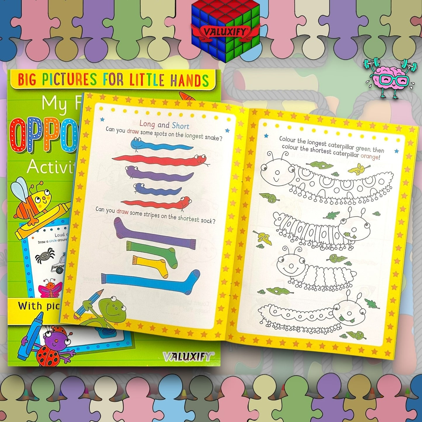 3 | My FIRST LEARNING BOOKS | WORDS | OPPOSITES | ANIMALS FUN LEARNING KIDS BOOK