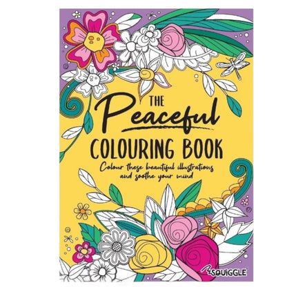 PEACEFUL ADULT COLOURING BOOK