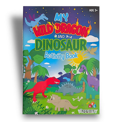 Kids Dinosaur & Dragon Activity Book