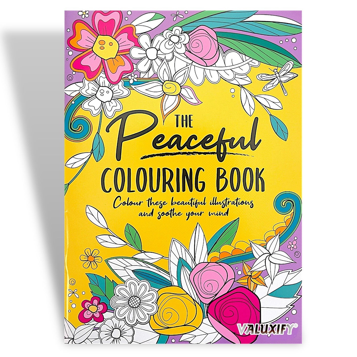 Adult & Teen Advanced Colouring Books – Stress Relief Art Therapy Patterns