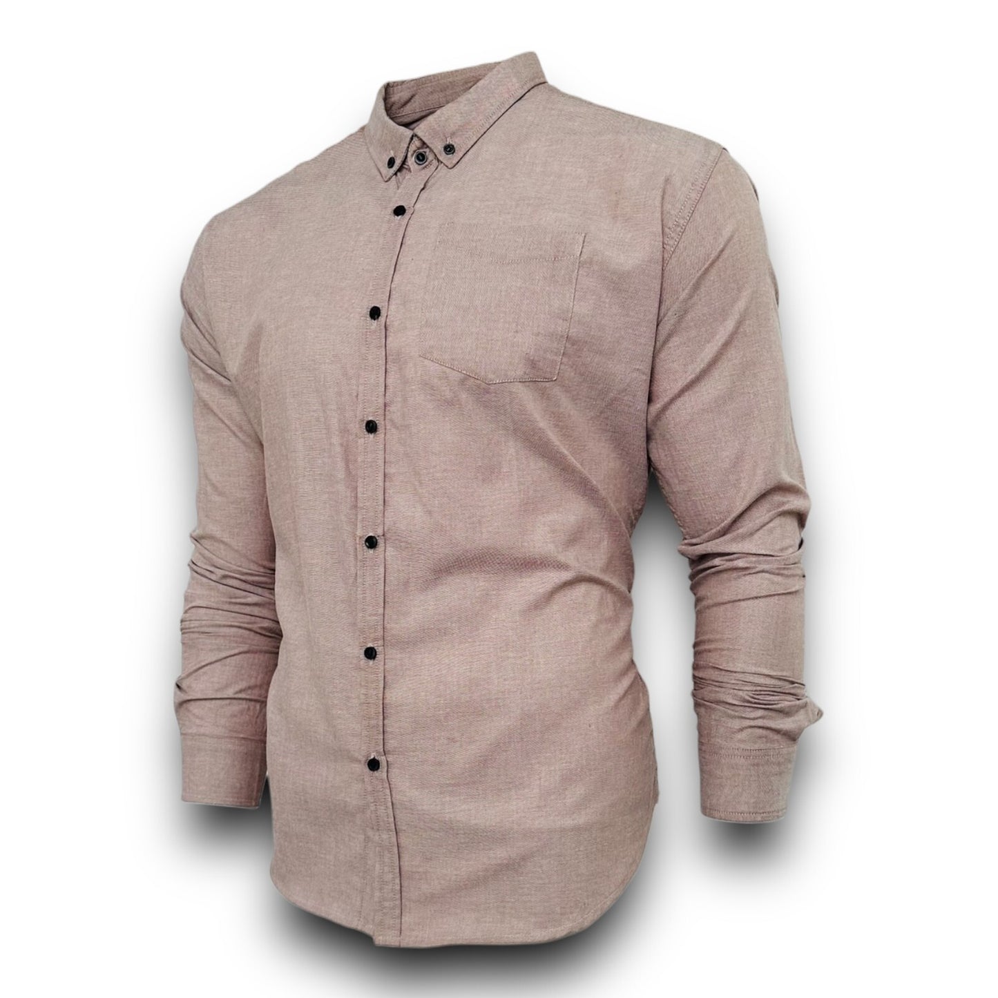 Mens Long Sleeves Shirt  Solid Classics Work Office Casual Outdoor Party