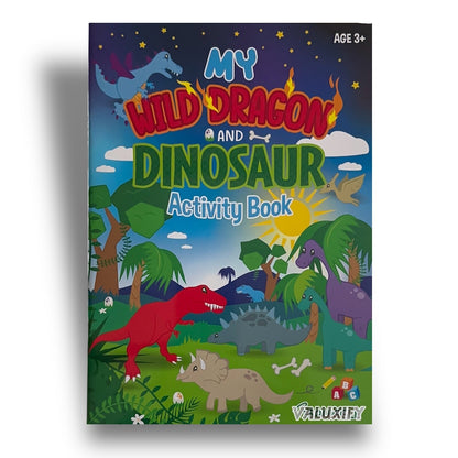 Kids Dinosaur & Dragon Activity Book
