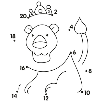 2 | Kids Children | Dot To Dot | Activity Books Puzzle Book Develop Counting