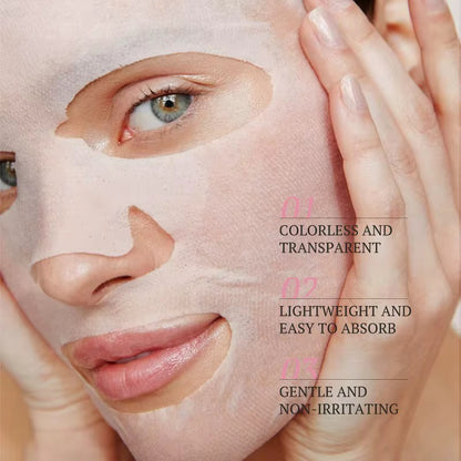6 Moisturising Face Mask Sheets Natural Facial Sheets Mask Repairing Face Mask