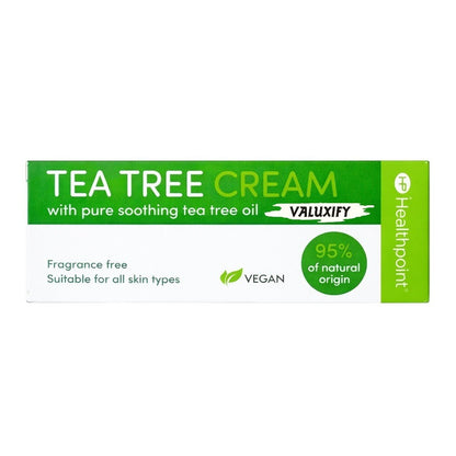 Healthpoint Tea Tree Cream Natural antiseptic Gentle Soothing No Fragrance 50ml