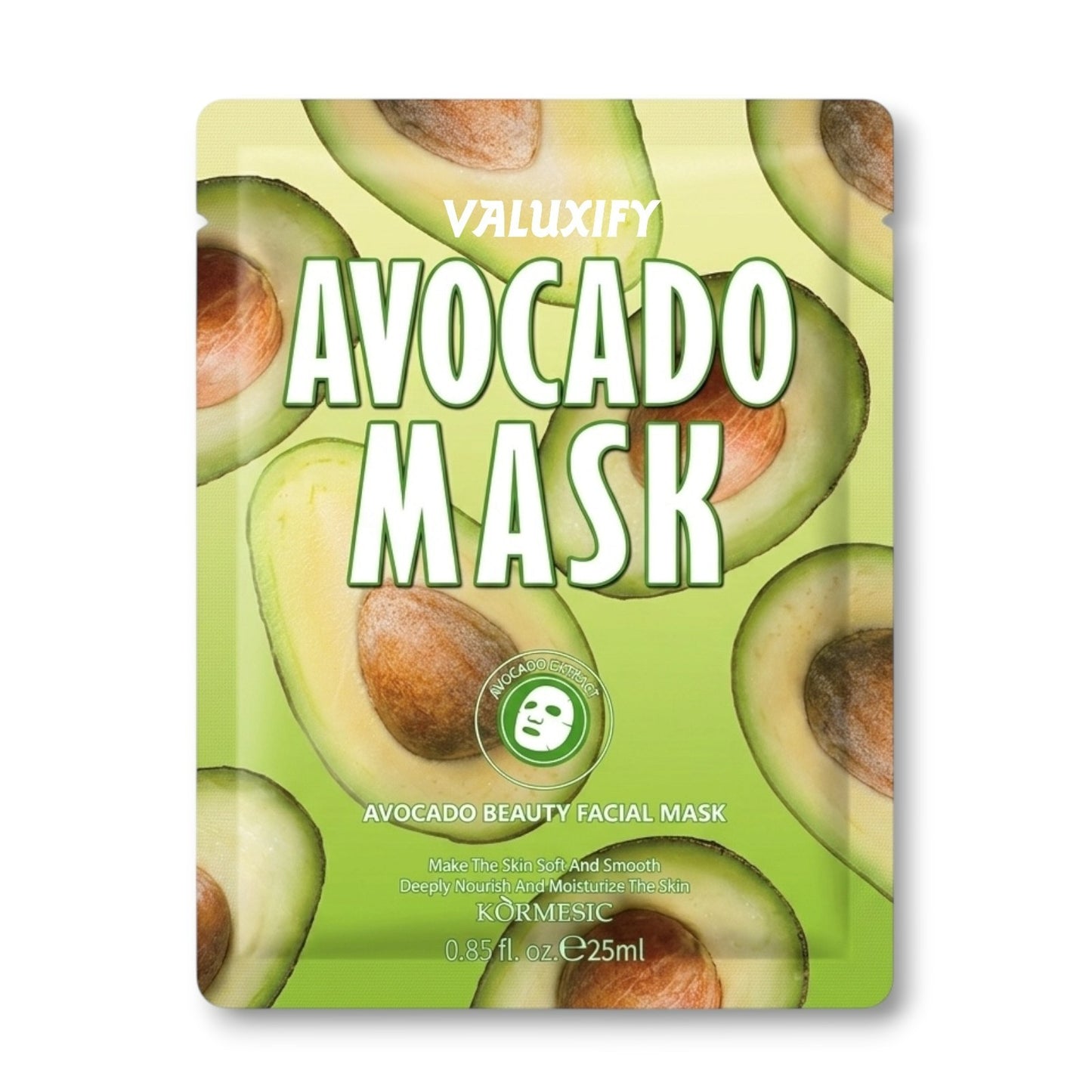 Face Sheet Masks Pack Of 6 Korean Skin Care Niacinamide Collagen Pearl Face Mask
