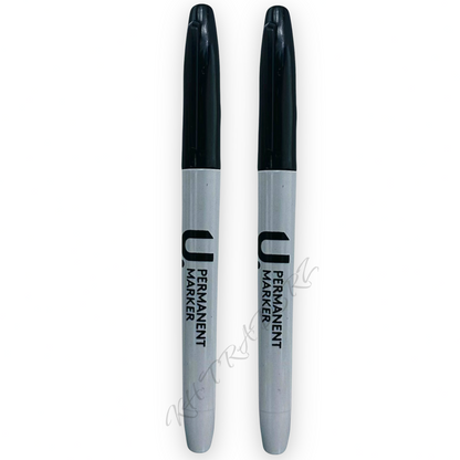 72 Black Permanent Marker Pens Bullet Point Tip Marker Permanent ink marker