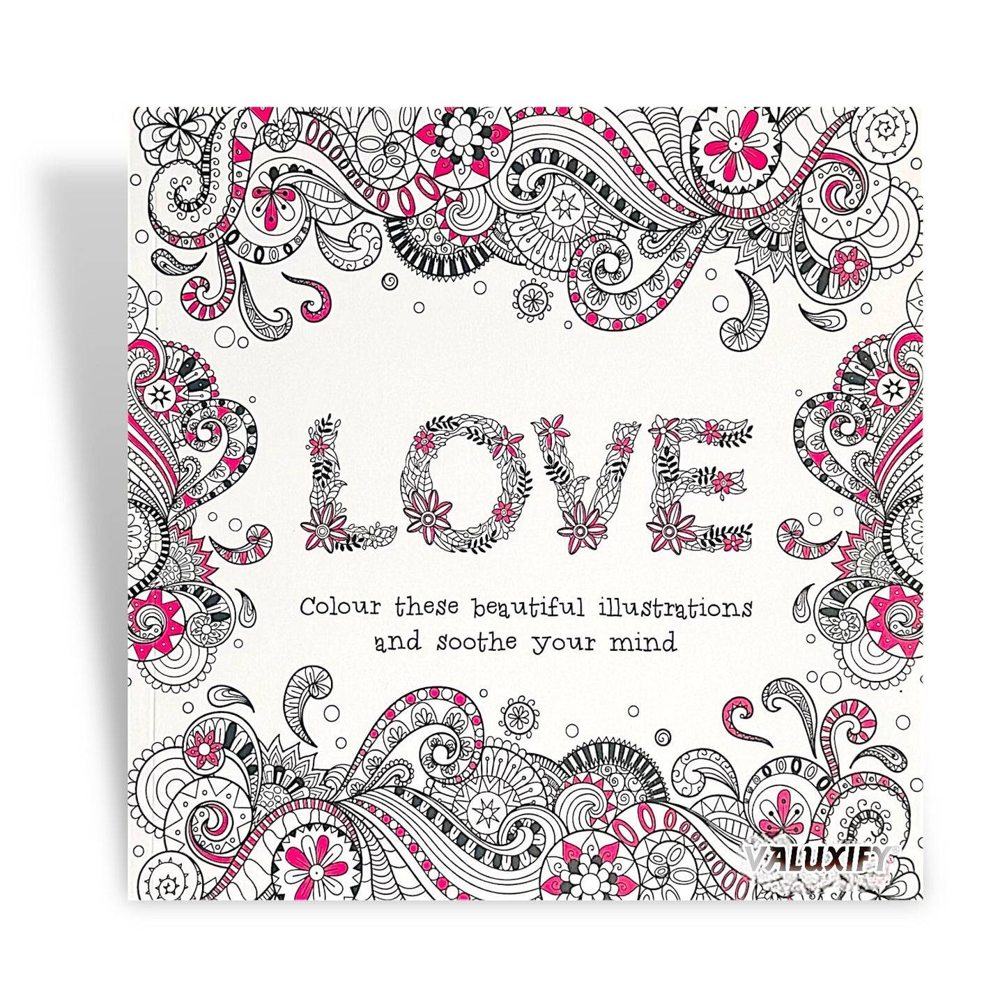 Adult & Teen Advanced Colouring Books – Stress Relief Art Therapy Patterns
