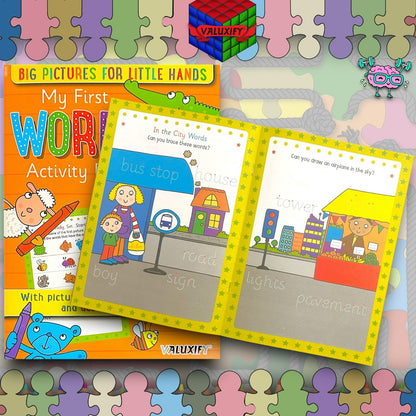 3 | My FIRST LEARNING BOOKS | WORDS | OPPOSITES | ANIMALS FUN LEARNING KIDS BOOK