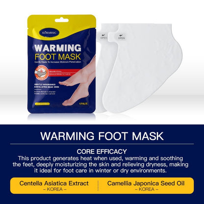 3x Warming Exfoliating Foot Peel Mask