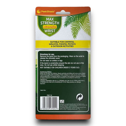 2 | Insect Repellent wrist band | Adults | Camping Fishing Mosquito Outdoor