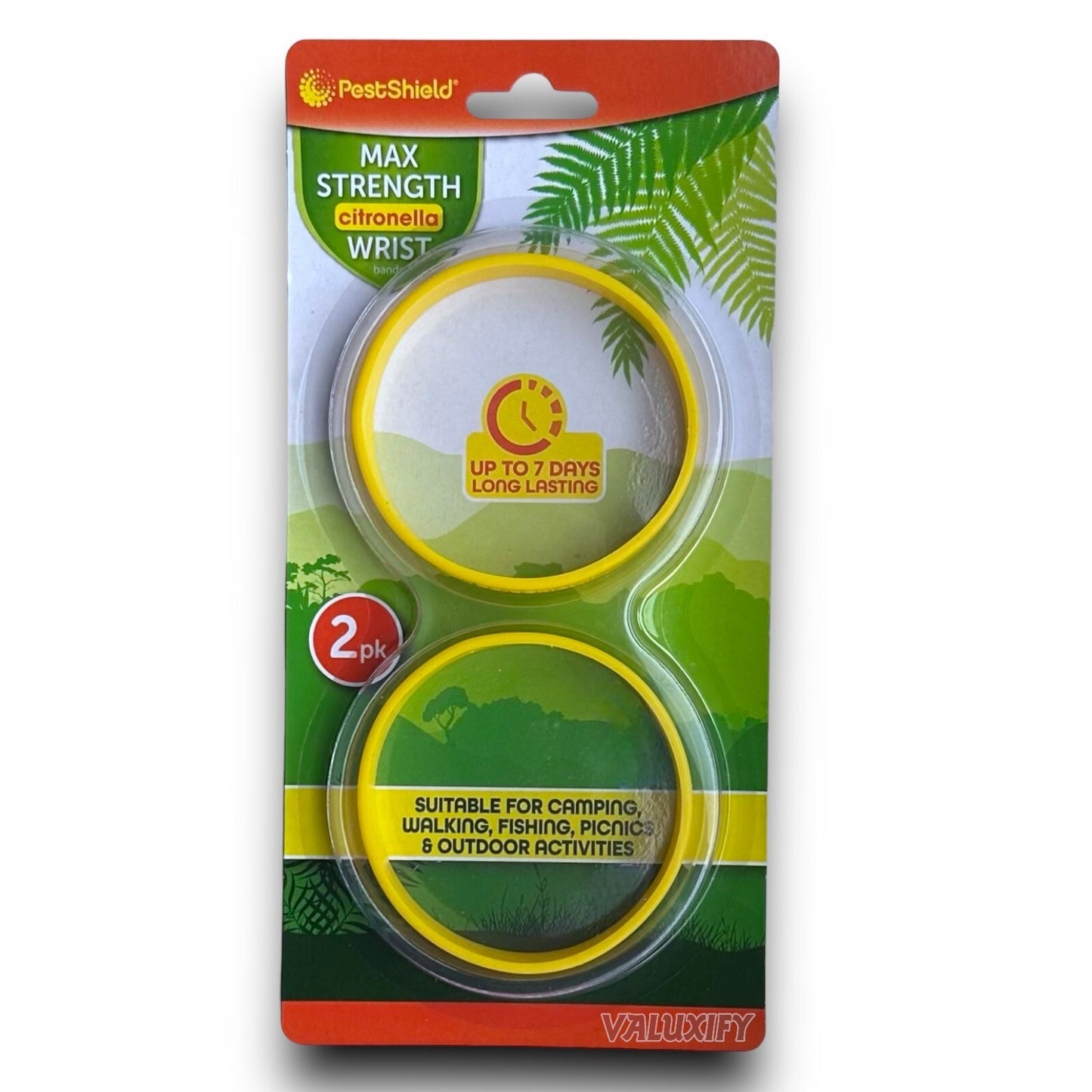 2 | Insect Repellent wrist band | Adults | Camping Fishing Mosquito Outdoor