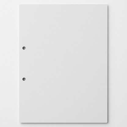 A4 Plain Notebook Refill Pad 100 Pages School Office Sketch Pad Pack 1 2 3 6