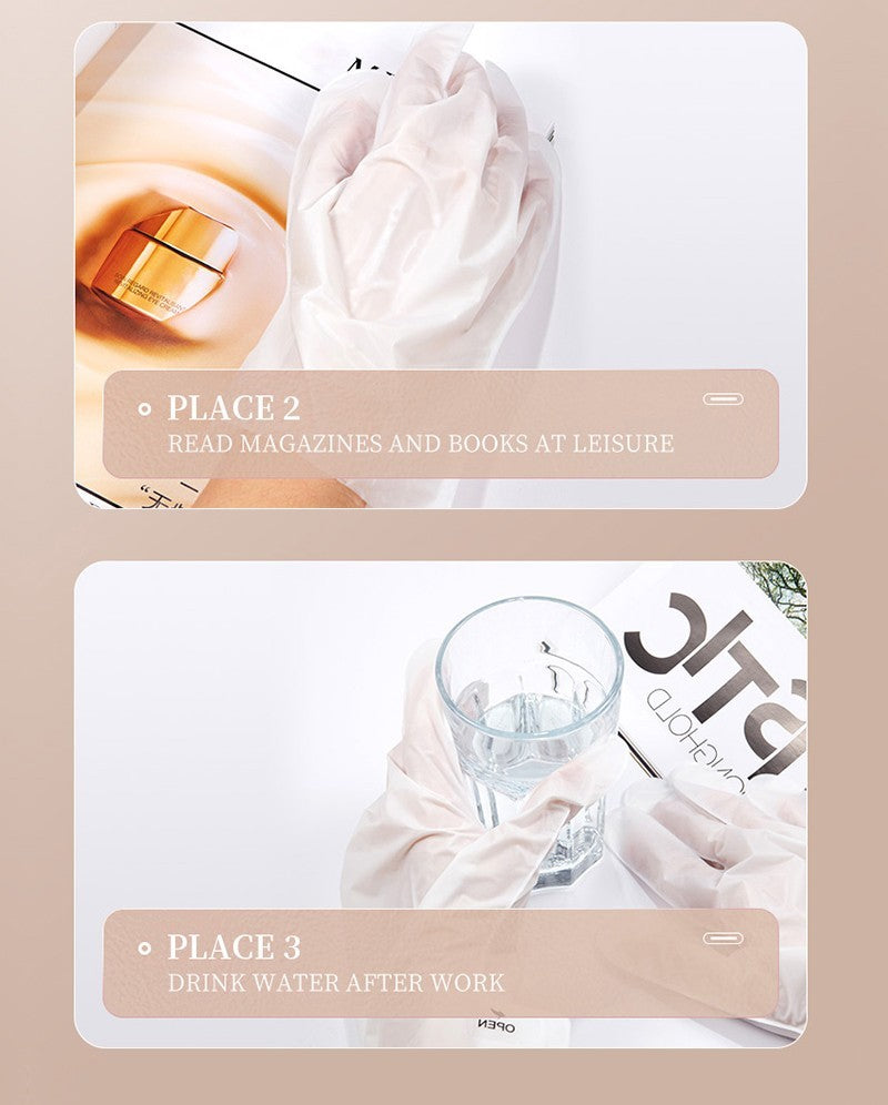 Rose Hand Mask Whitening Moisturising Gloves Dry Cracked Hands Repair Hydrating