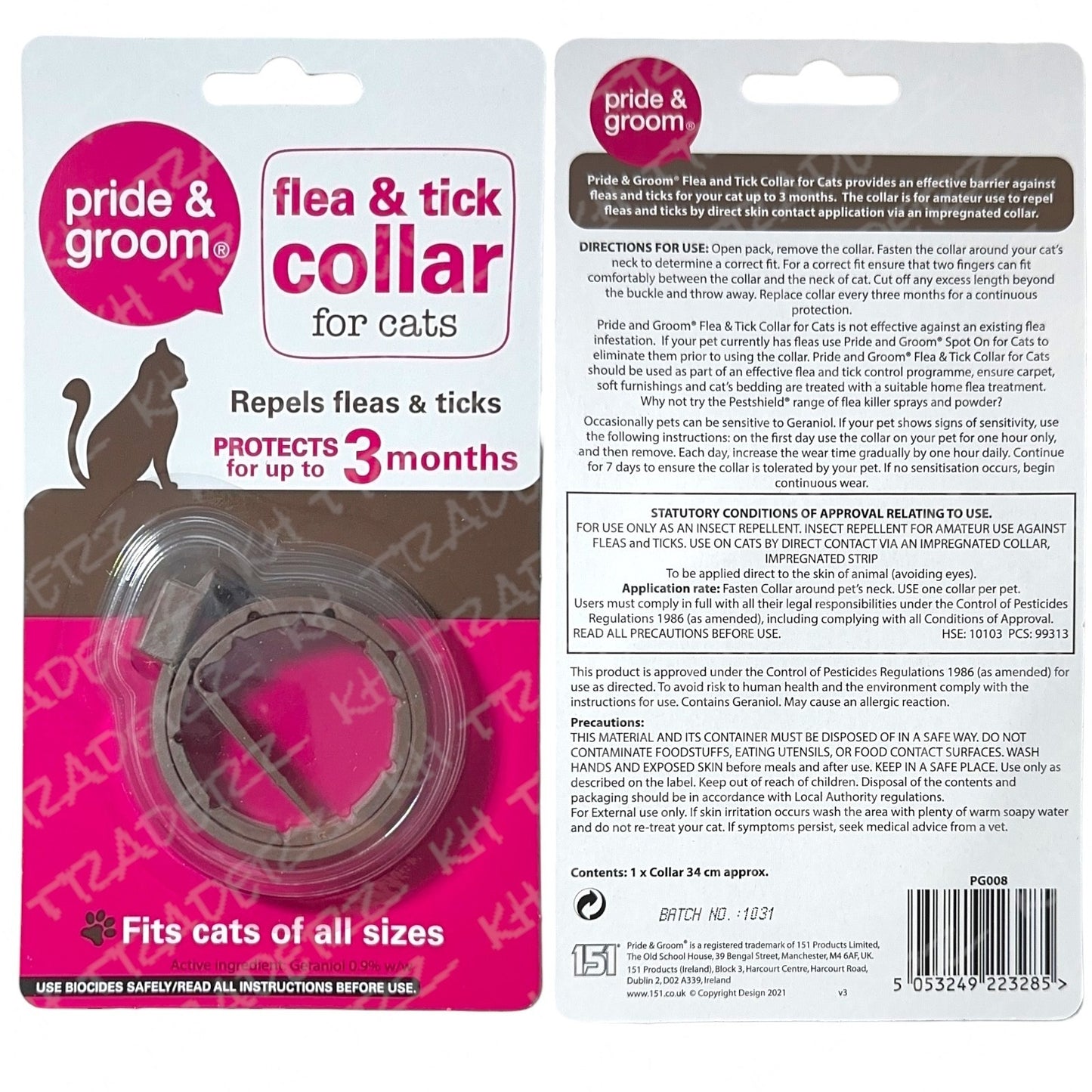 Cat Flea &amp; Tick Repellent Collar