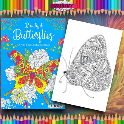2 | Adult Colouring Books Mindfulness Relax Your Mind Colour Therapy Relaxing