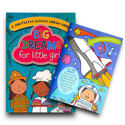 2 | Big Dreams Doodle Colouring Kids Activity Books Girls Boys Children Books